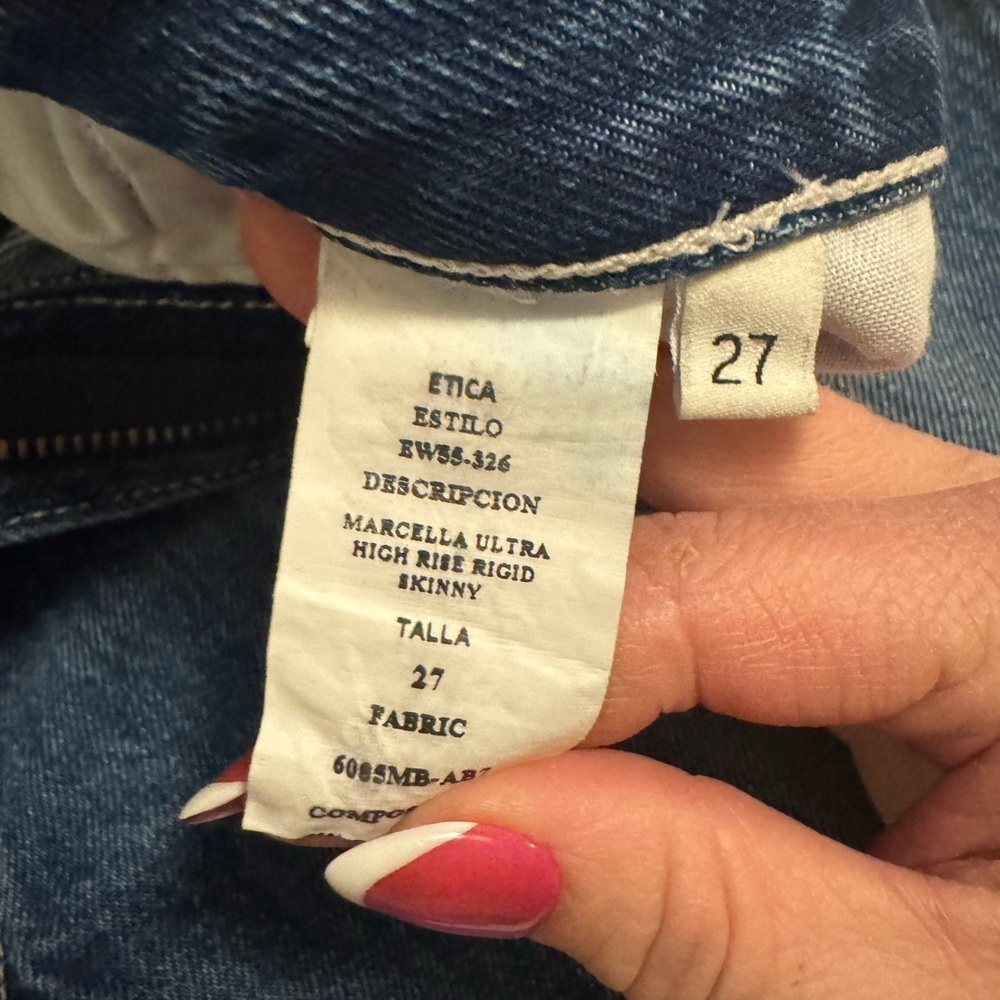Etica Marcella Ultra High Rise Skinny - Picture 3 of 5